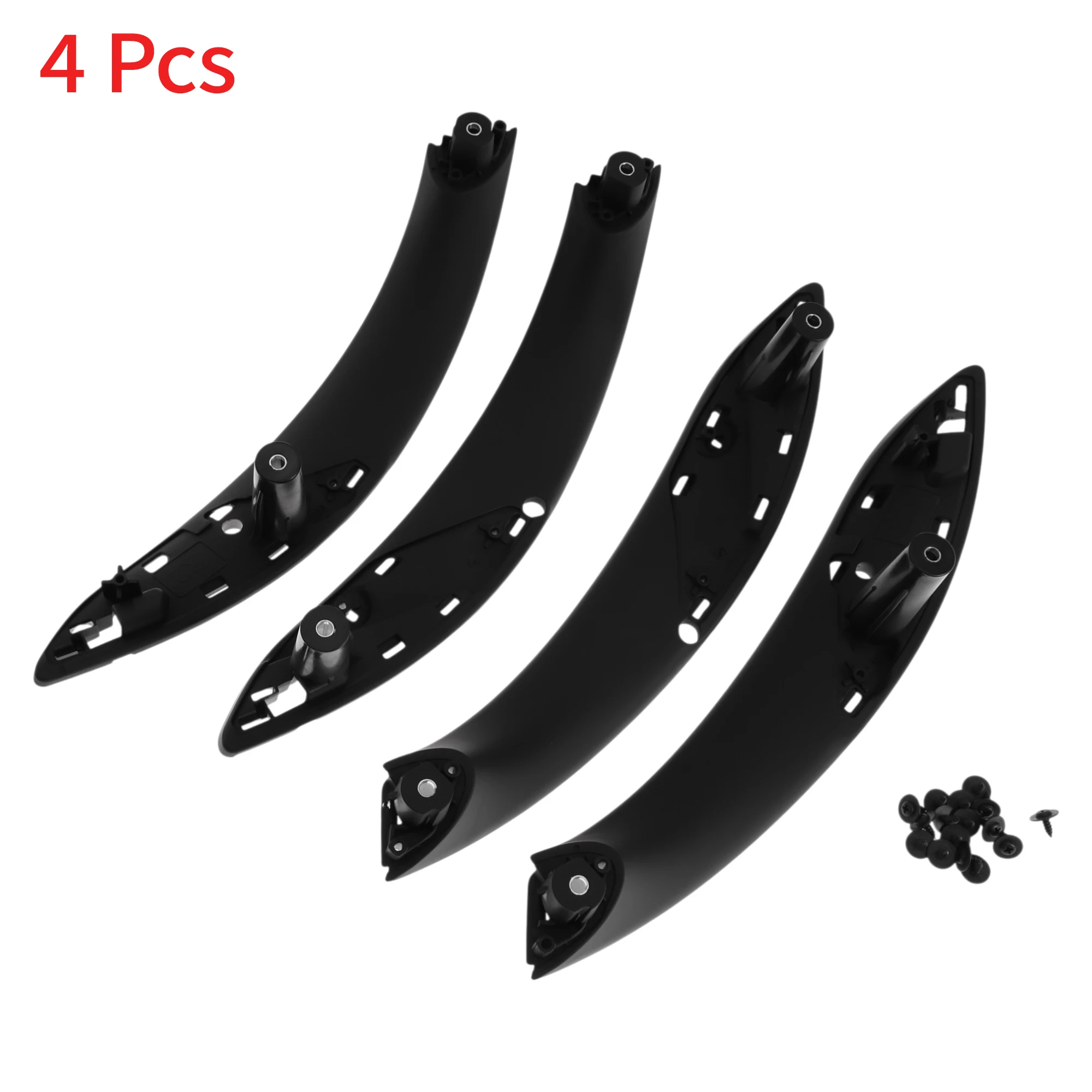 

UXCELL Front Driver Side Door Panel Handle Pull Trim Cover Inner Door Handle Door Pull Handle Cover 4Pcs