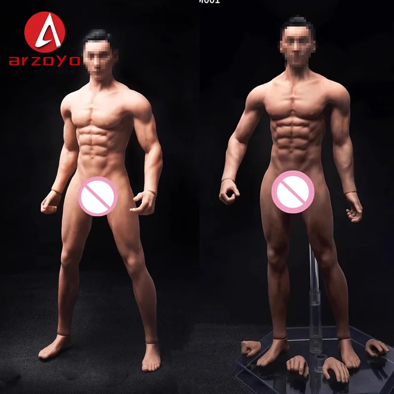 In Stock OCTPLY OM001 1/6 Scale Steel Stainless Skeleton body Super Flexible seamless Muscle Male Figure Body Doll