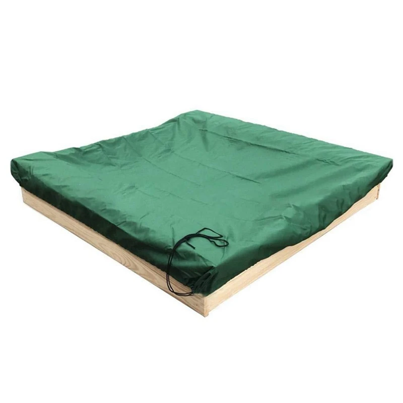 

Top!-210D Oxford Cloth Sand Pit Cover Dust-Proof Waterproof Bunker Outdoor Garden Children Toy Sandpit Pool Sandbox Cover