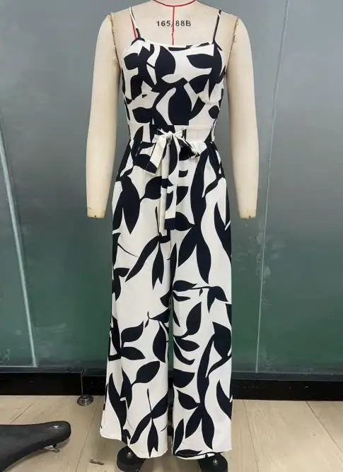 

Zebra Patterned Camisole Jumpsuit In 2025 Summer Female Wear Daily New Fashion Women's Jumpsuits Sexy One-Piece Pants for Women