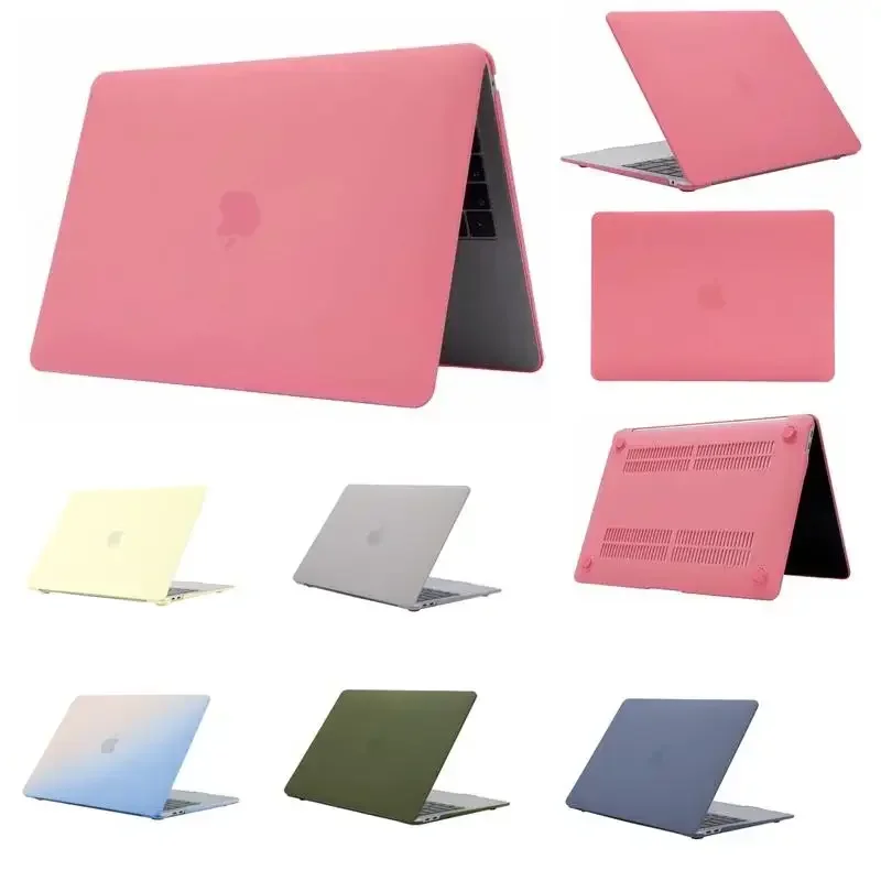 

Кремовый чехол для ноутбука Apple Macbook Air Pro 13 15 16 Retina M1 Chip 2020 2021 Touch Bar ID Rainbow, жесткий защитный чехол