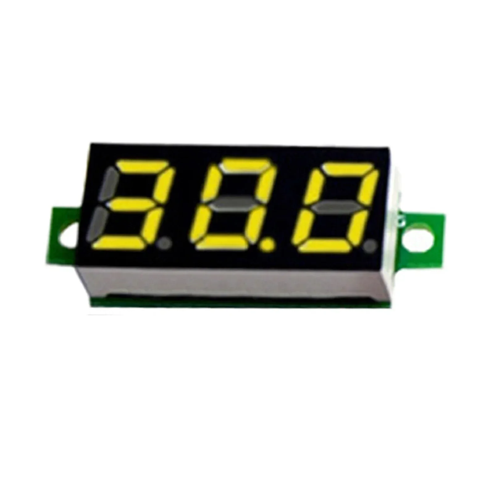 Table Digital Display Voltmeter LED Minimun 100V DC Voltmeter Head Detectors Digital Industrial Reverse Connection