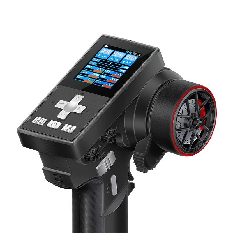 HOTRC CT-8B 8CH RC Transmitter 2.4GHz Radio System CT8B with F-08A Receiver  For RC Climbing Drift Cars Boats Ships Tanks Model