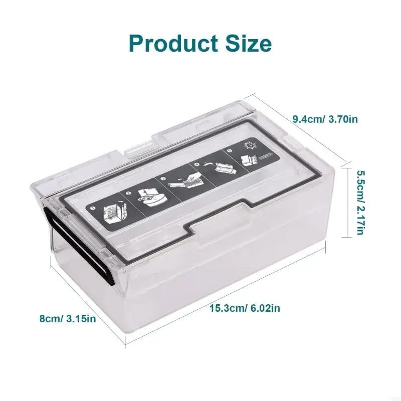   Garbage Bin for Home Sweeping Robot Vacuum Cleaner Dust Box Replace
