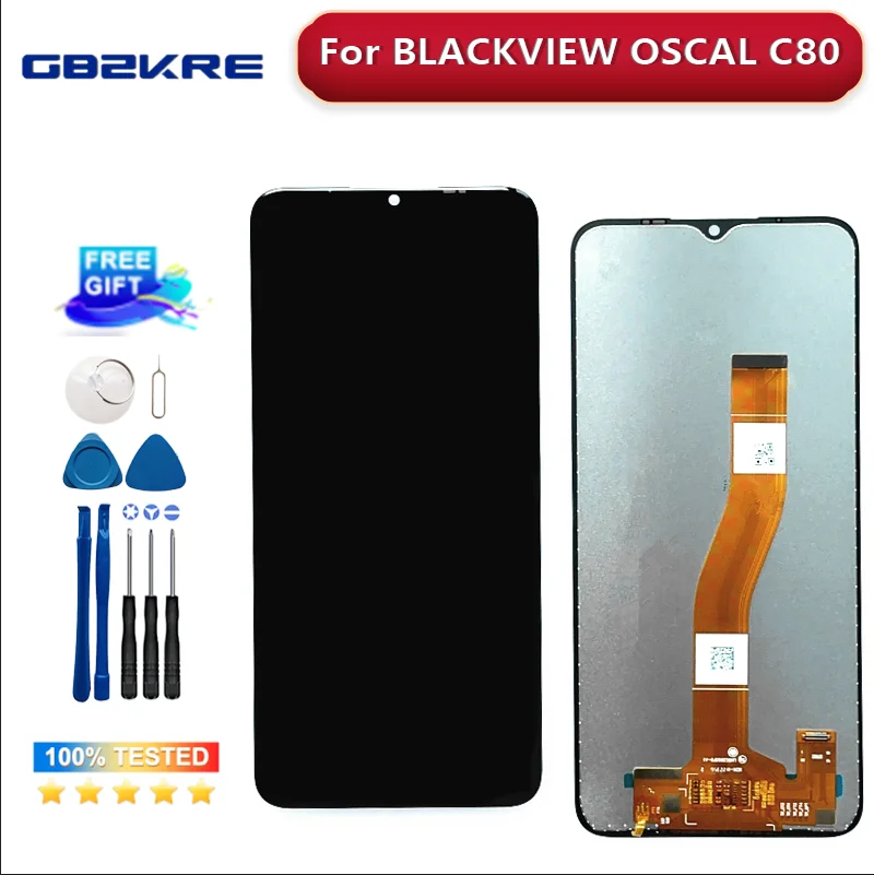

6.5 Inch Original 100% Gurantee For blackview Oscal C80 LCD Display Touch Screen Asembly Replacement +tools