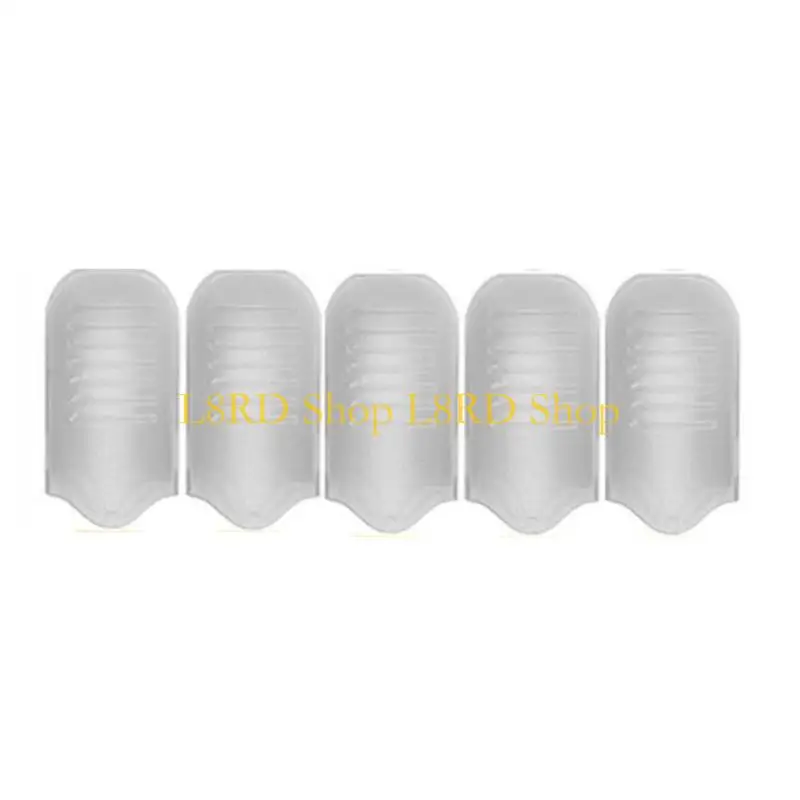L8rd 5 PCS Nails Polish Removers Clips 세트 손톱 아트 젤 담금 클립 젤 담장 클립 손가락에 사용하기 쉬운