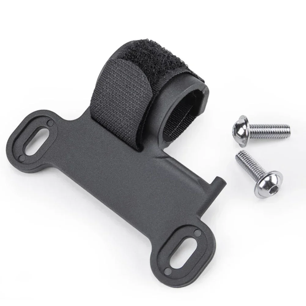 

For Pump Diameter Of About 2cm Bicycle Pump Bracket 8*6*2cm Bike Inflator Black Fixing Clip High Quality Brand New