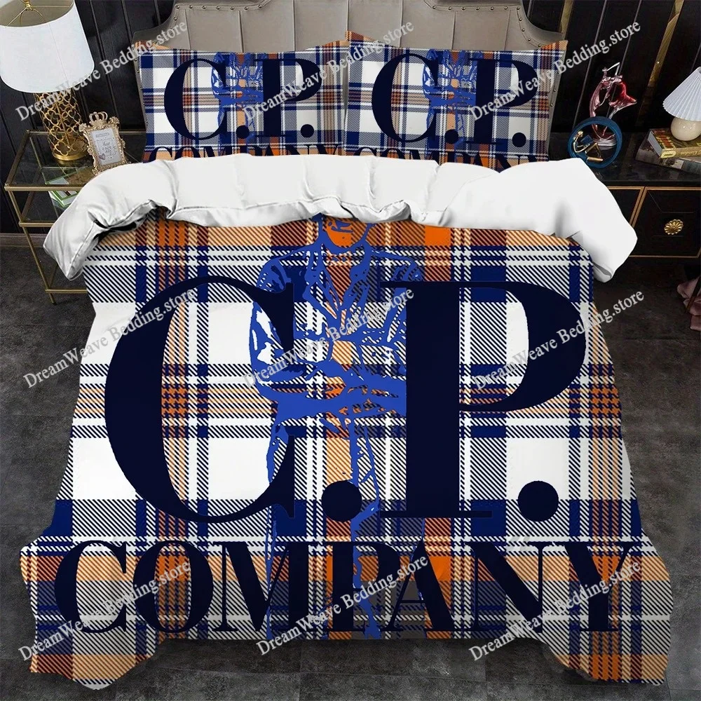 

Fashion Brand pattern C-C-C-P-S Duvet Cover Set Home Style Bedding Soft Laundry Cotton Bed Student Dormitory Gift