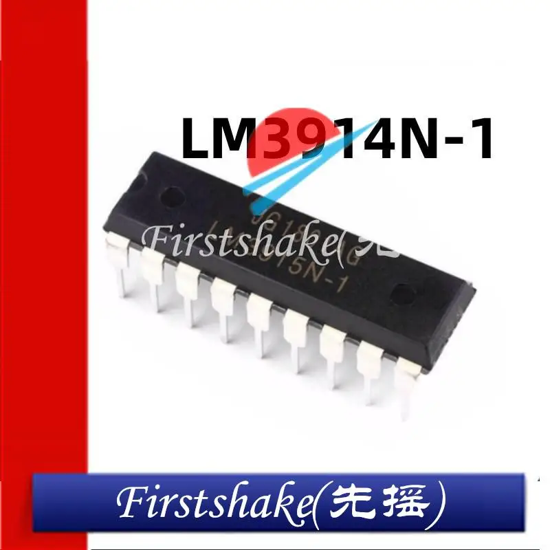 1Pcs/Lot New Original LM3914N-1/NOPB Voltage Comparator LM3914 Power Display Board Commonly Used IC