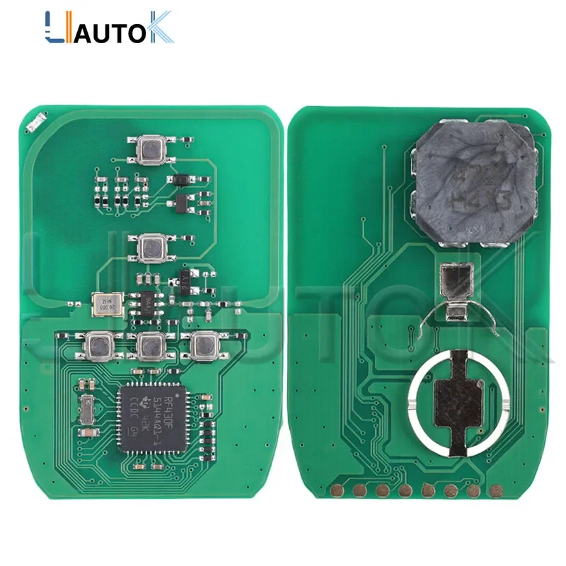 Kunci Mobil Jarak Jauh untuk Toyota YARIS VIOS Regiusage Hiace Board 0010/0011/0182 Casing Kunci 8A 39 Chip 433/434MHz 312/314MHz