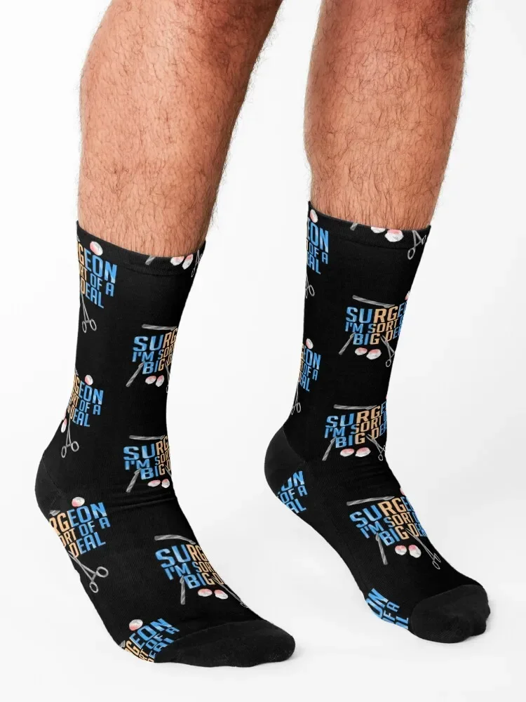 Lustiger Chirurg Ich bin eine Art große Sache Chirurgie Socken Großhandel Cartoon japanische Mode Socken für Frauen Männer