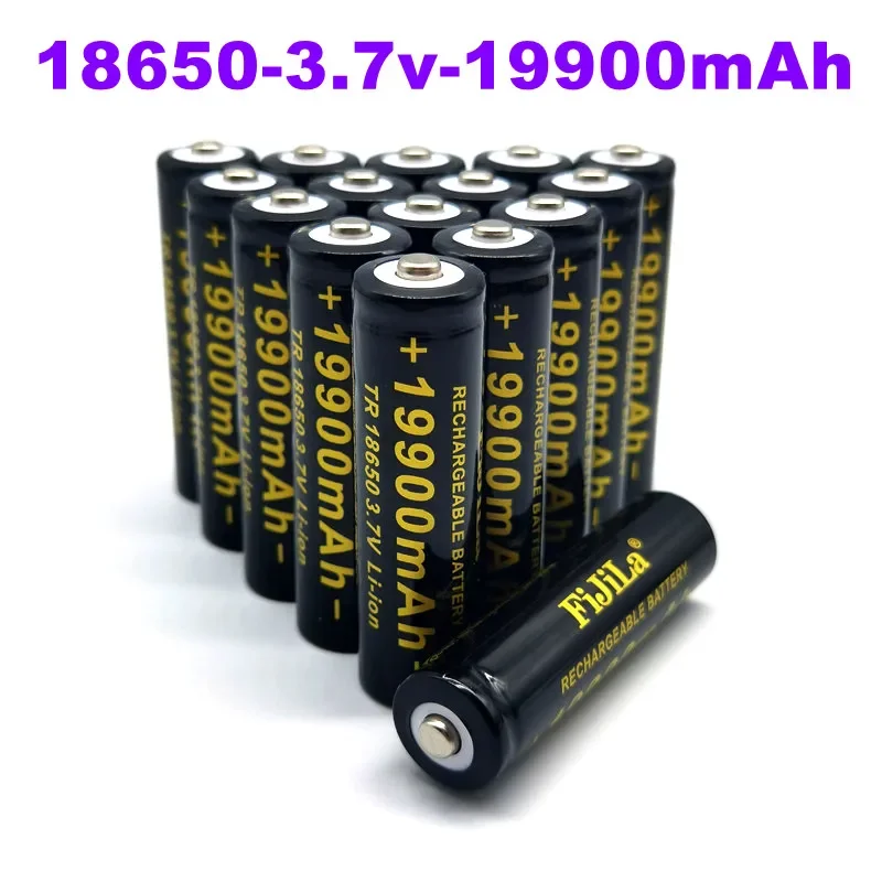 100% brand new original 3.7V tr18650  high capacity battery lithium ion rechargeable battery for flashlight + wholesale