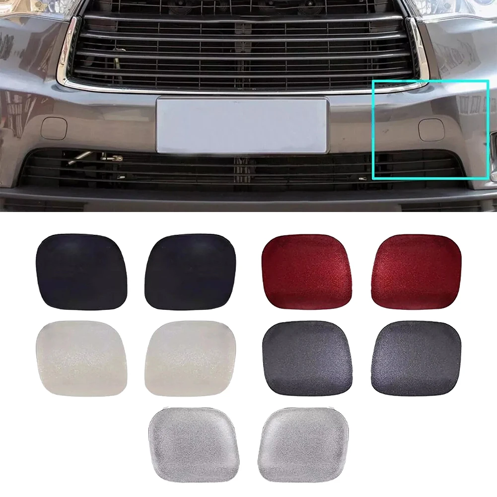 1pcs PP 52128-0E110 Front-Bumper Tow Hook Cover Cap For Toyota For Highlander 2014-2016  Parts Accessories