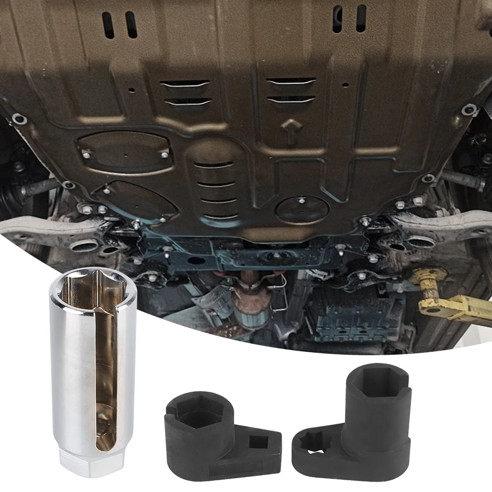 

22mm Oxygen Sensor Socket Puller And Thread Chaser Set 3Pcs Uniersal Oxygen Sensor Socket Drive Oxygen Sensor Removal Tool Kit