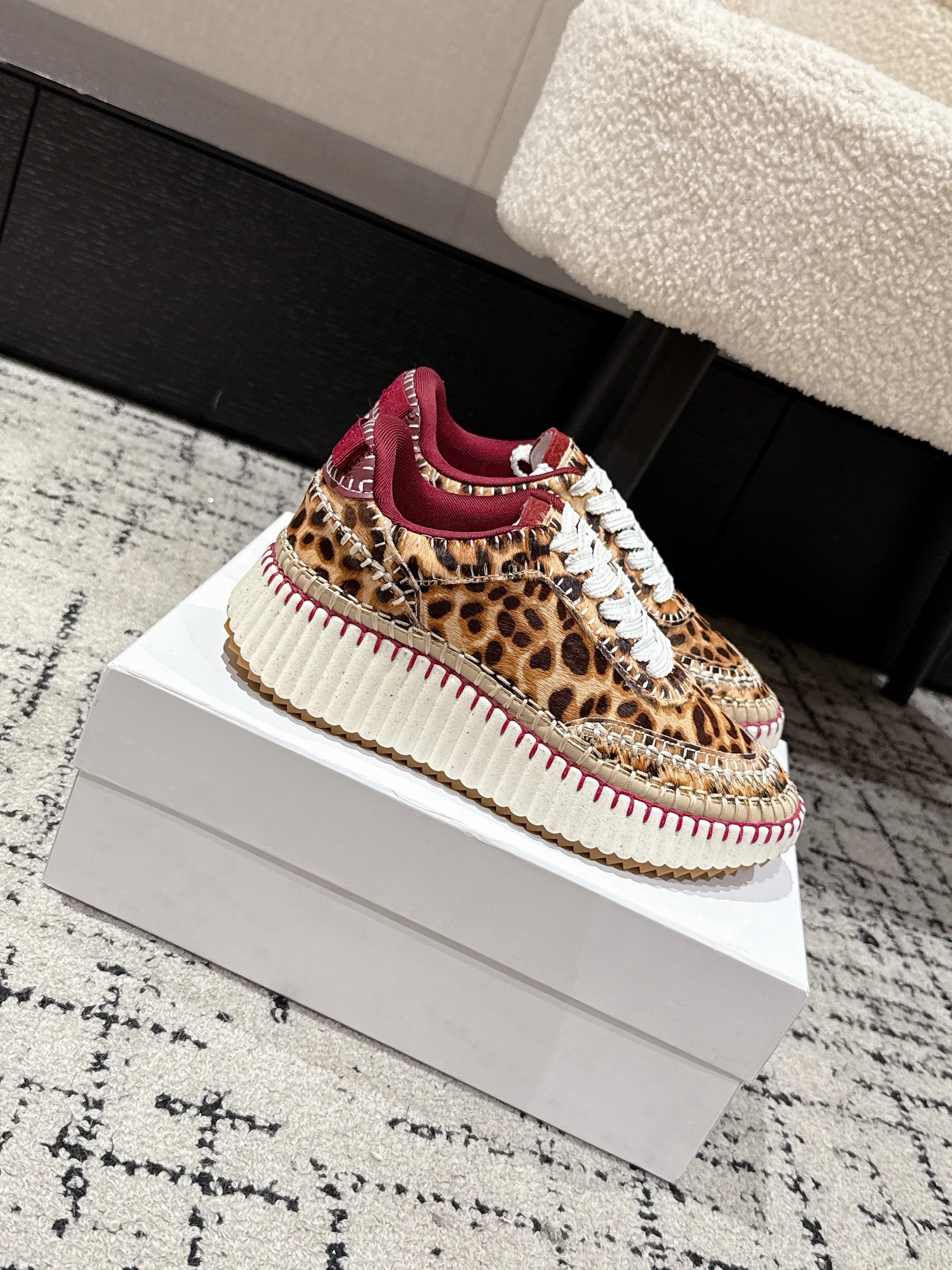 

SJOB Designer Women Running Shoes Best Quality Ladies Sneakers Casual Fashion Women's Sport Shoes Platform Heel Real Leather