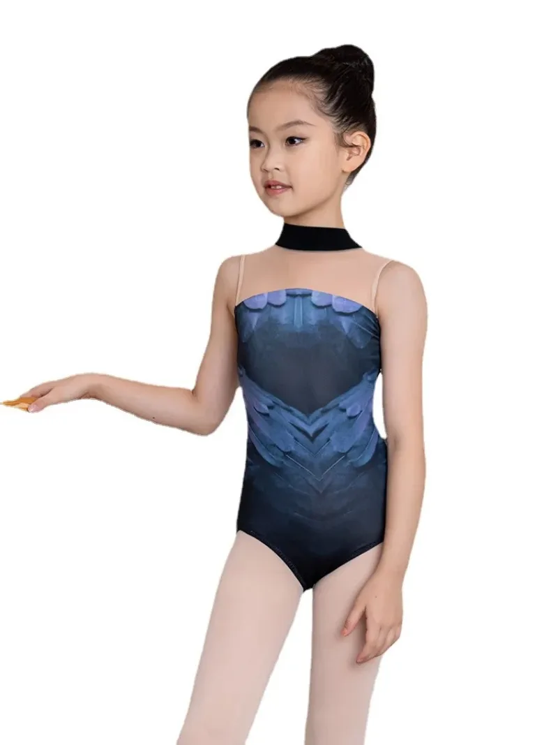 Children Ballet Dance Leotard New Daily Practice Team Gymnastics Dancewear Girls High Quality Ballet Leotards Bodysuit