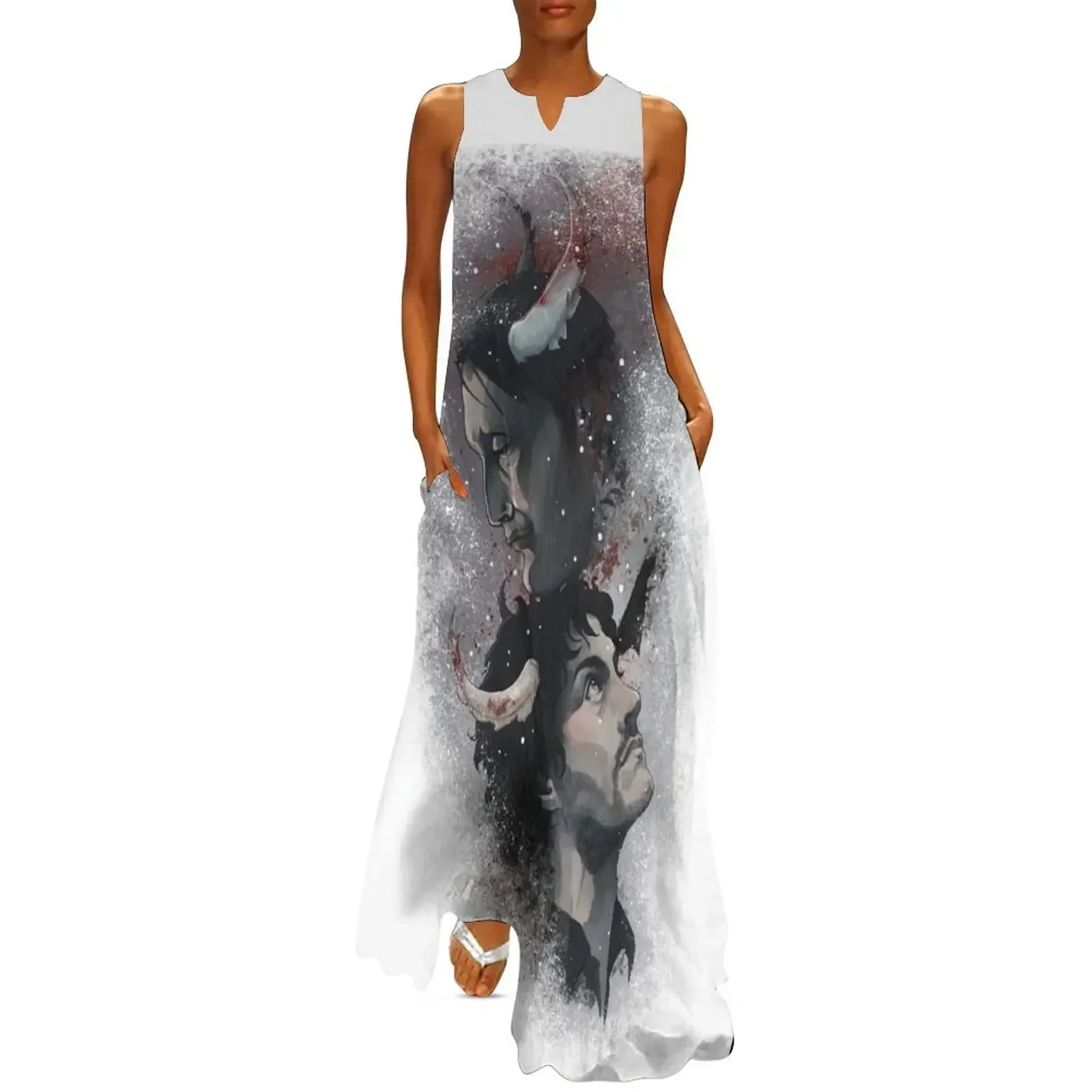 

Winter Blood Long Dress dresses for special events summer clothes Women's summer suit woman dress Dress