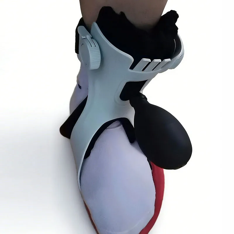 

1 шт. Регулируемый ортез для стопы при синдроме отвисающей стопы - Медицинский надувной бандаж с газовым мешком для паралича, инсульта, облегчения боли при ходьбе