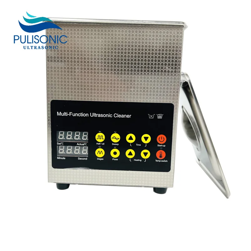 

Multi Function Ultrasonic Cleaner 2L Mini Ultrasonic Cleaning Machine Sonicator Bath For Watches Contact Lens Glasses Denture