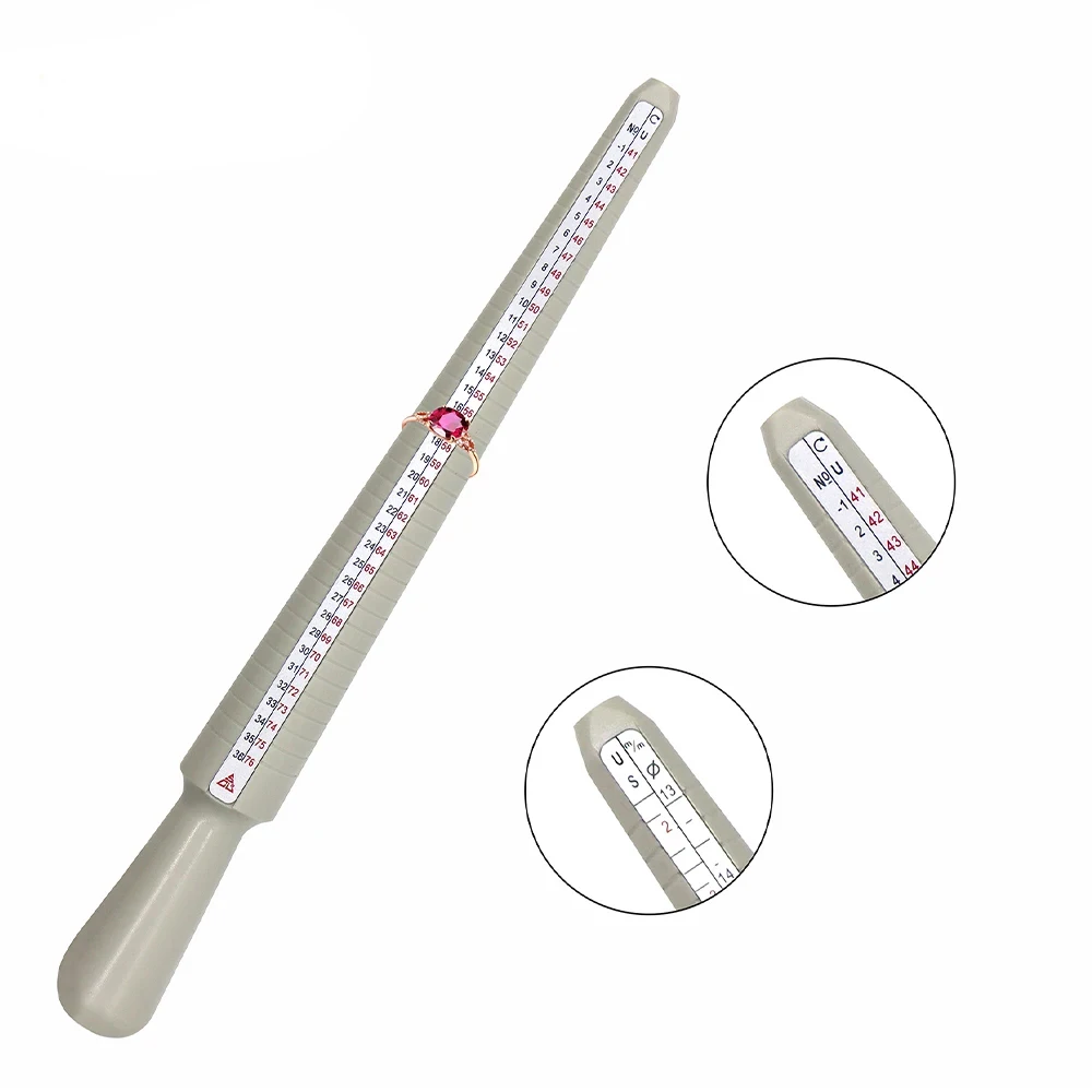 

Набор инструментов для определения размера кольца и оправки — стандарт США, изготовление ювелирных изделий своими руками LA-RMS20