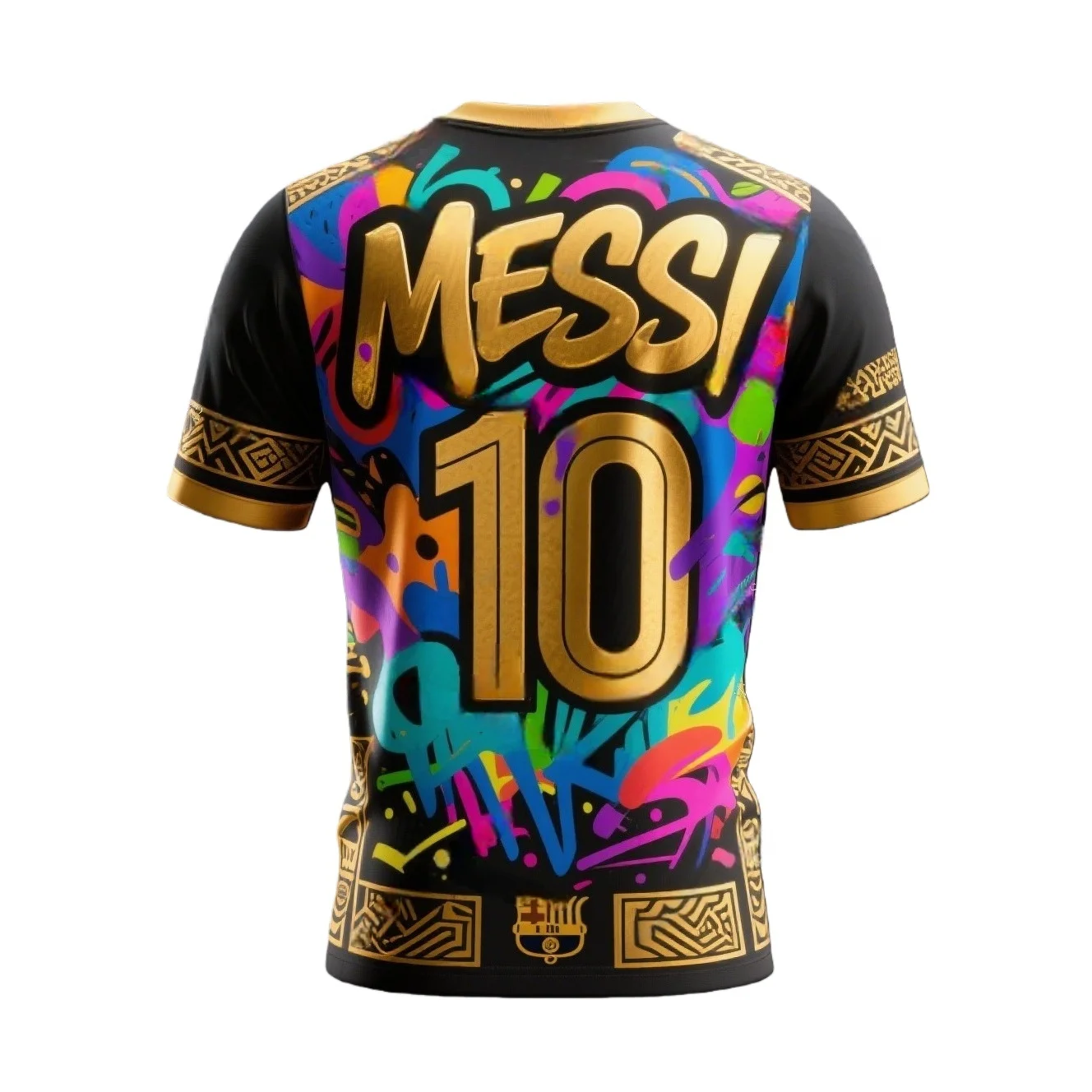 

Новая хит продаж, памятное издание для празднования MESSI, специальная спортивная футбольная футболка, повседневная дышащая и удобная футболка для улицы