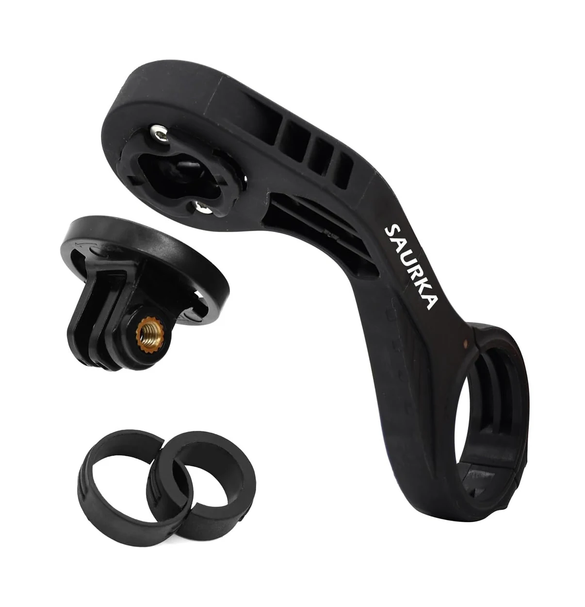 Saurka Bicycle Computer Mount for Garmin Edge 1040 1030 840 830 540 530 130 Designed for 25.4 31.8 35mm Bike Handlebars