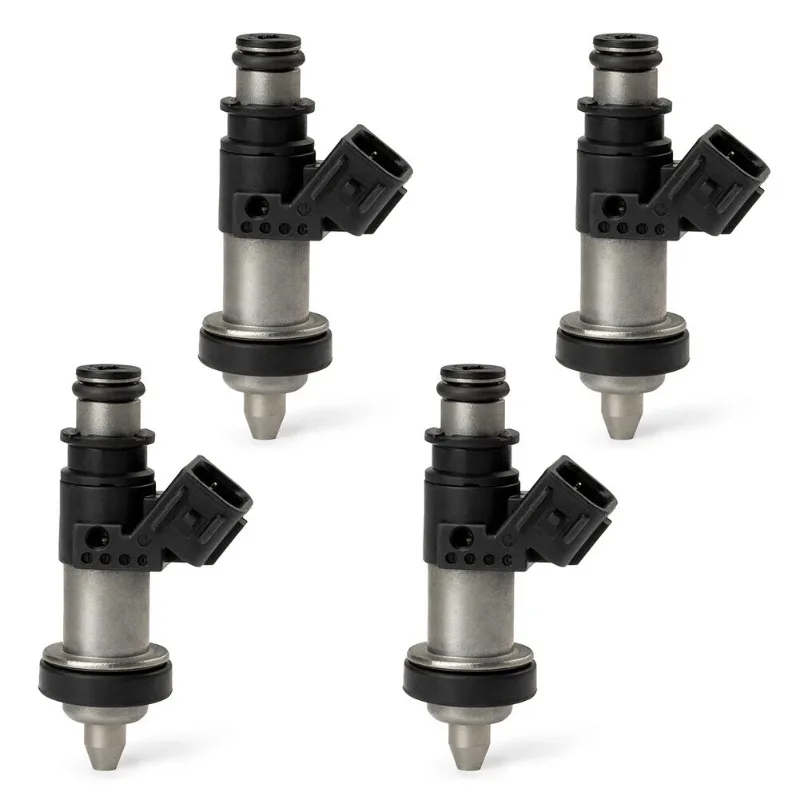 4 Pcs 15710-24F00 Fuel Injector For Suzuki GSX-R600 GSX-R750 GSX-R1000 Hayabusa GSX1300R 1571024F00 New