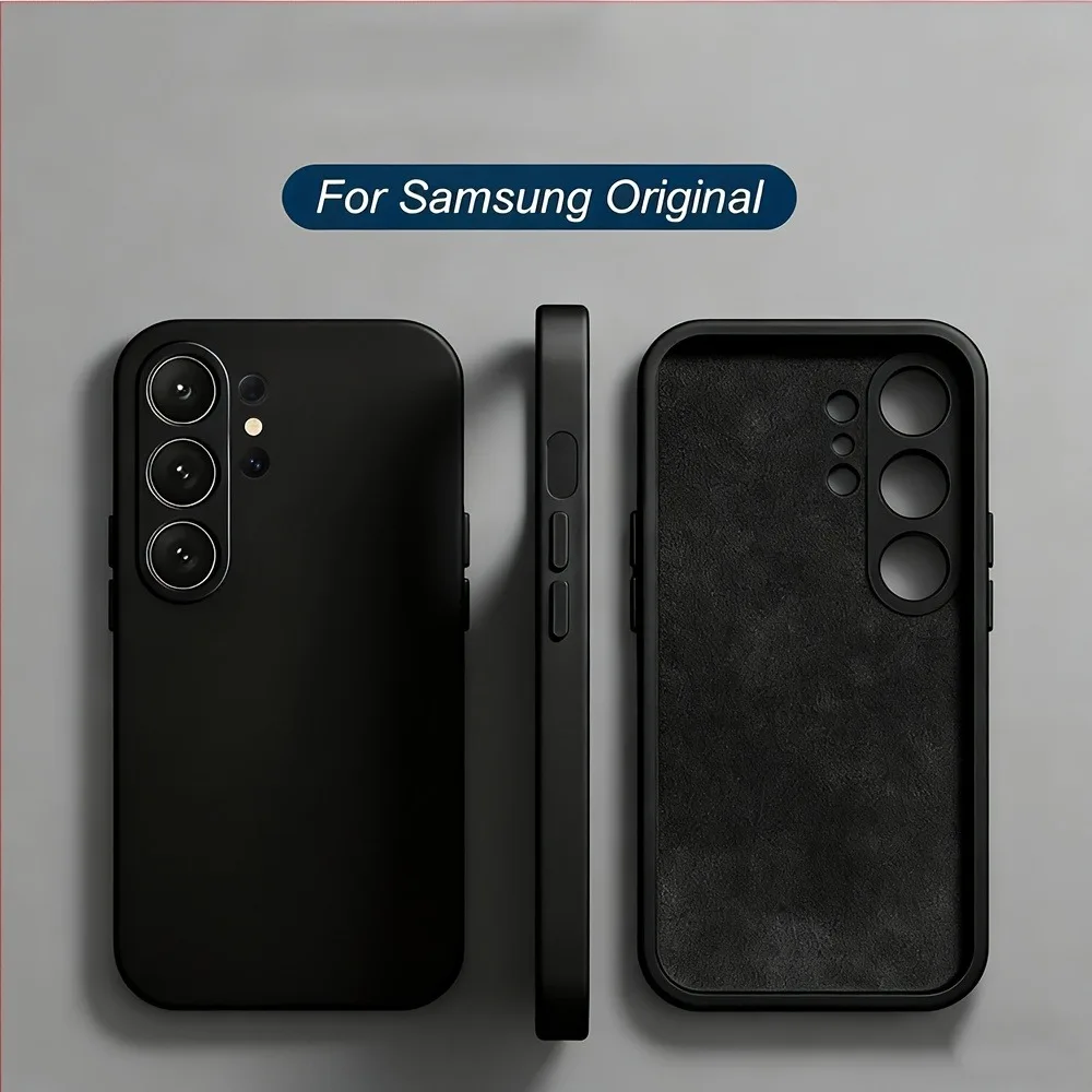 S26 Ultra Plus Hülle Flüssigsilikon Handyhülle für Samsung Galaxy S26 S25 S24 Ultra Plus S 26 Ultra Hüllen Stoßfeste Weiche Abdeckung – Detail 7