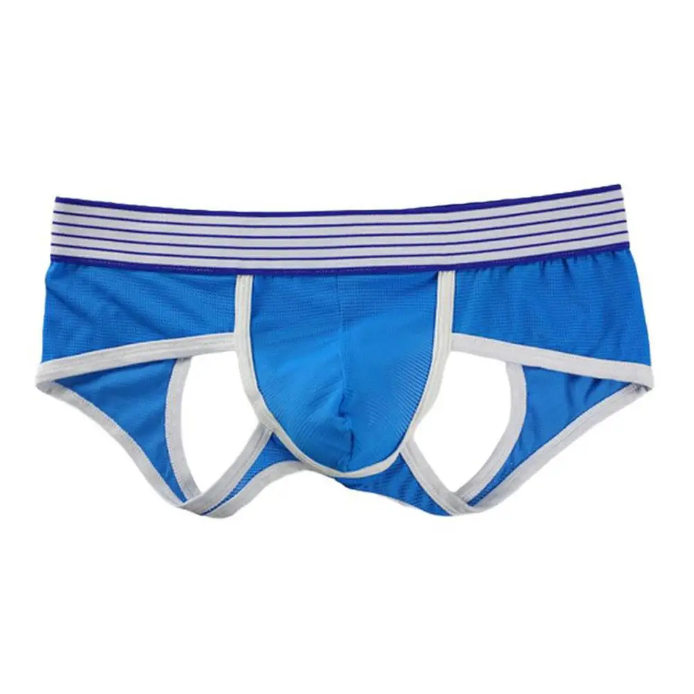 

Comfortable Underpants Breathable Thong Cotton Panties Breathable Men's Underwear Cotton Classic Style Mesh Fabric