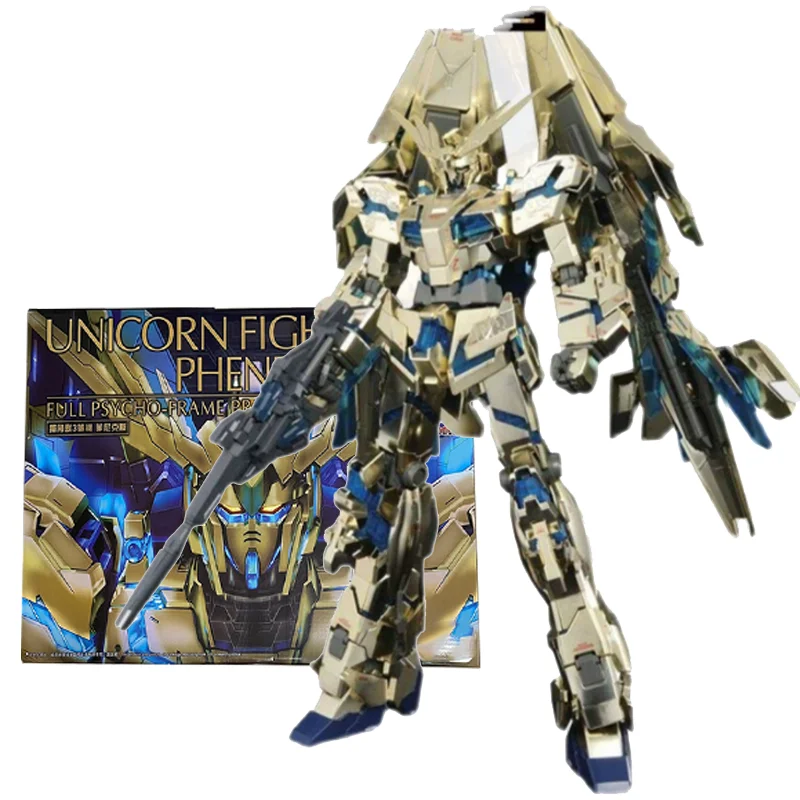 Daban  Pg 1/60 Uncorn Fighter 03 Phenex Assembly Model High Quality Collectible Anime Robot Kits Models Kid Boyfriend