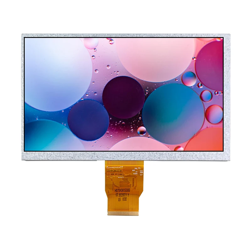 7 inch IPS lcd screen display 800*480 RGB resolution TFT lcd with Capacitive Touch Panel