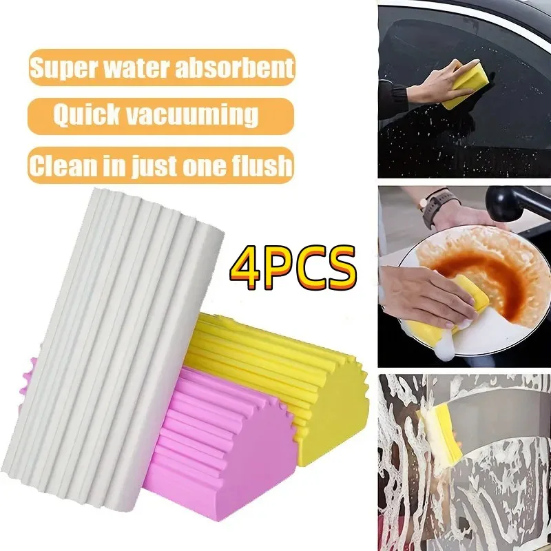 

Dishwashing Sponge Dust Removal Cleaning Block Powerful Absorbent Sponge Dishwashing Artifact Reusable Multi-Functional Sponge