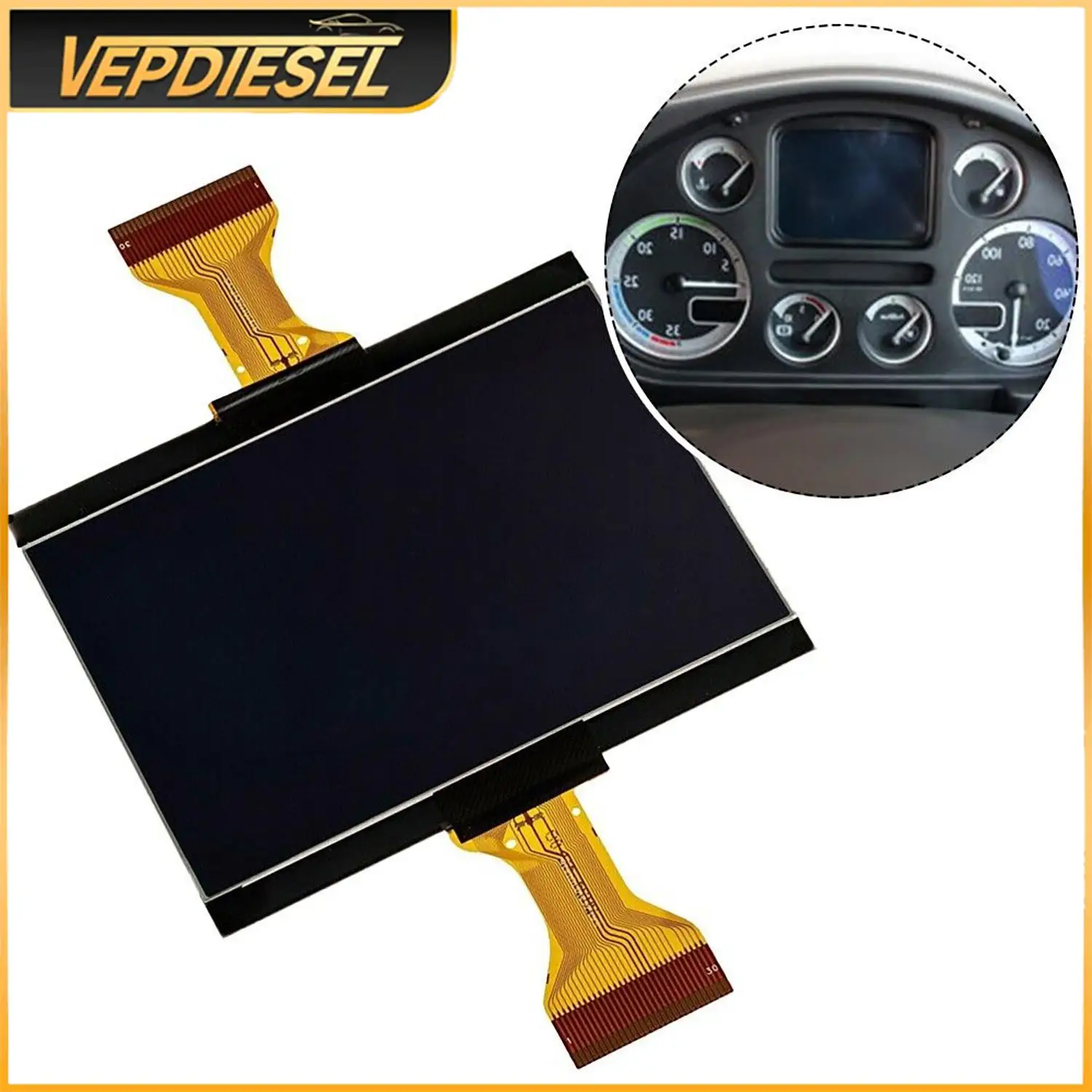Dashboard LCD Display for DAF LF CF XF 45 55 75 85 95 105 Speedmeter Instrument Cluster Screen 5010595267 155400001000 1372055 view 2