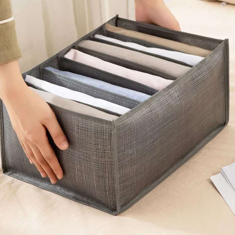 Jeans Organization Storage Box Closet Organizer Clothing Organization System Drawer Organizers Cabinet Pants Storage Organizer