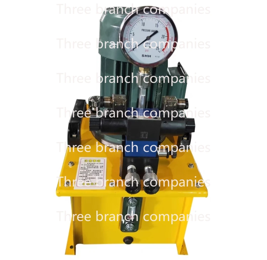

Небольшая электрическая Гидравлическая насосная станция высокого давления, двойной насос, двойная цепь масла, 220 В, 38 в, 0 В, портативная гидравлическая станция с большим потоком
