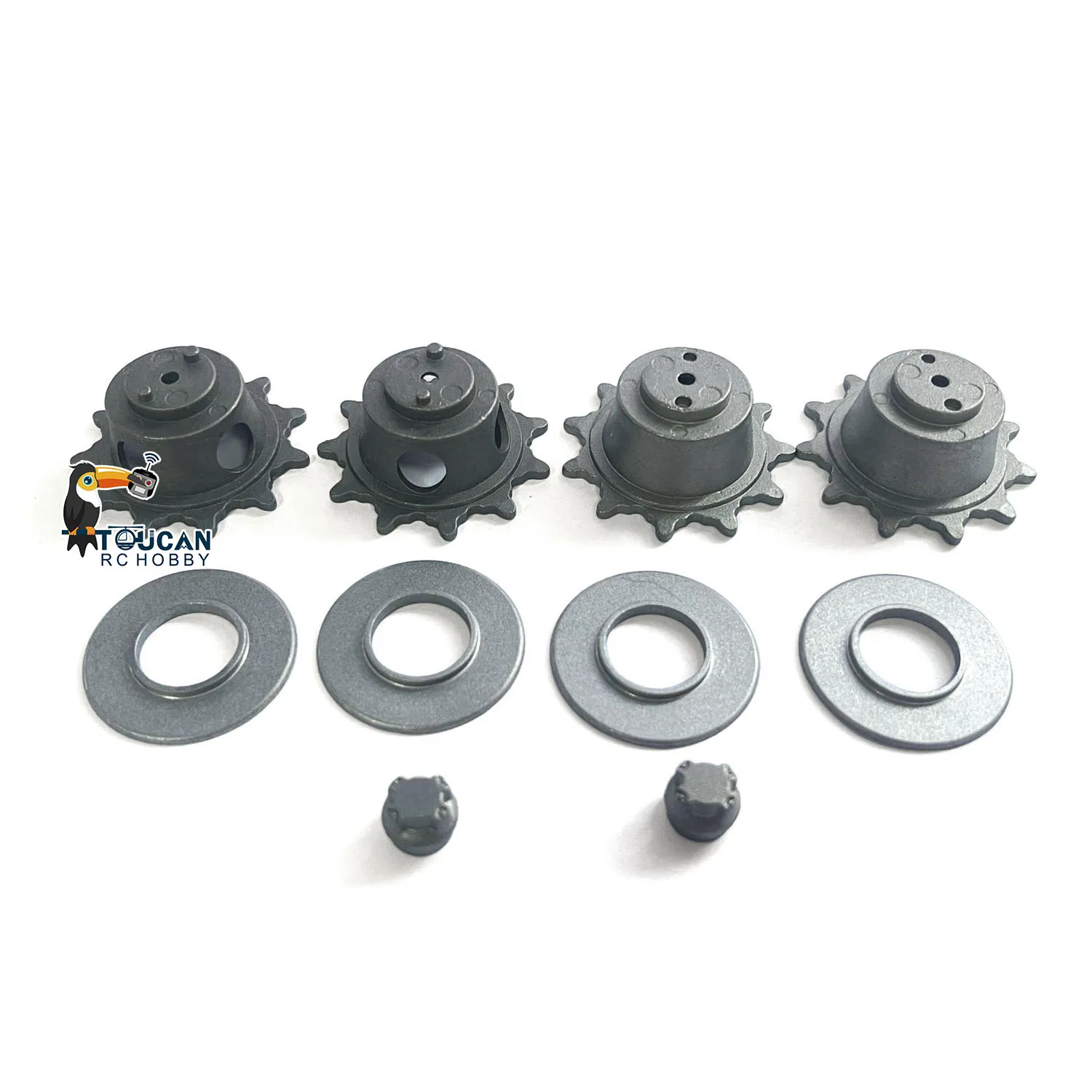 

Metal Sprockets Driving For Henglong 1/16 USA M1A2 Abrams RC Tank Wheels 3918 Model Accessories TH12167-SMT7