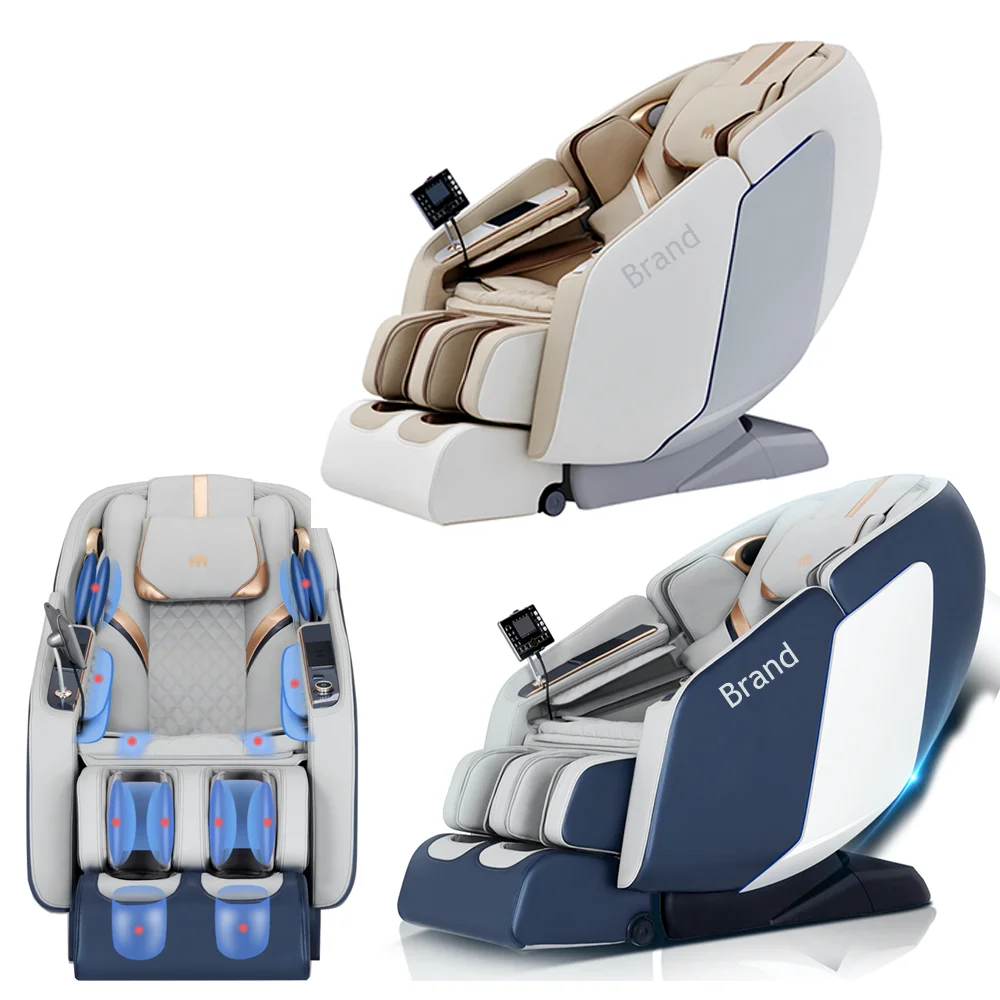 

SL Track 4D Full Body Massage Chair Zero Gravity Folding Recliner Luxury Massage Chair with Head Massage