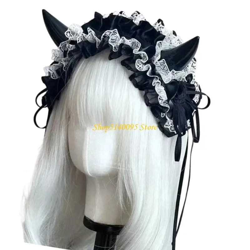 DXAE ハロウィン デビル ホーン ヘッドピース 環境に優しい物質 パーティー追加 キッズ