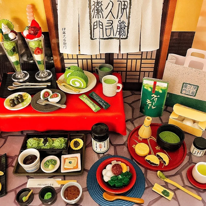 리멘트 캔디 토이 미스터리 박스 미니어처 티 월드 애니메이션 피규어 컬렉션 블라인드 박스 가샤폰 수집용 모델