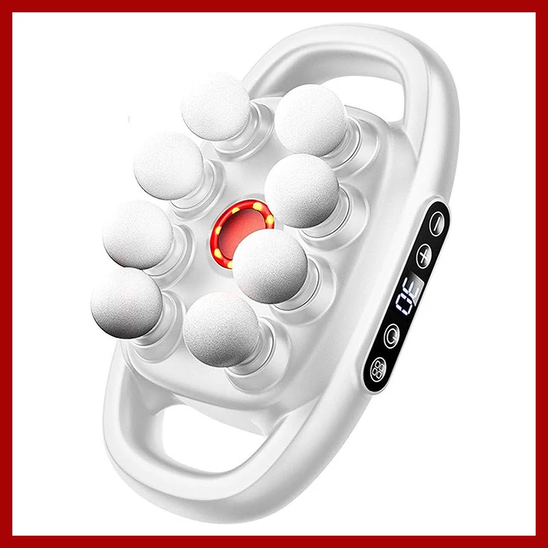 

8-Head Professional Massage Machine Multi Head Fascia Gun Multi Head Massager For Deep Relaxation Of Waist And Back Muscles
