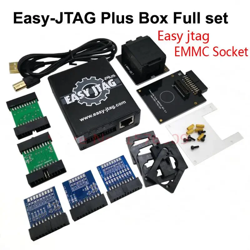 version Full set Easy Jtag plus box Easy-Jtag plus box+ EASY JTAG EMMC socket