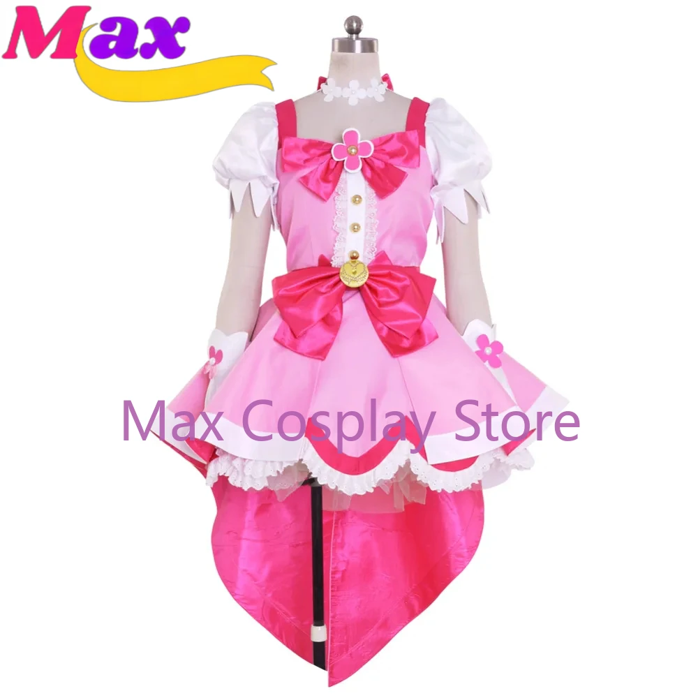 

Max Anime Cure Flora Princess Dress Cosplay Costume Pretty Cure Girl Dress Halloween Carnival