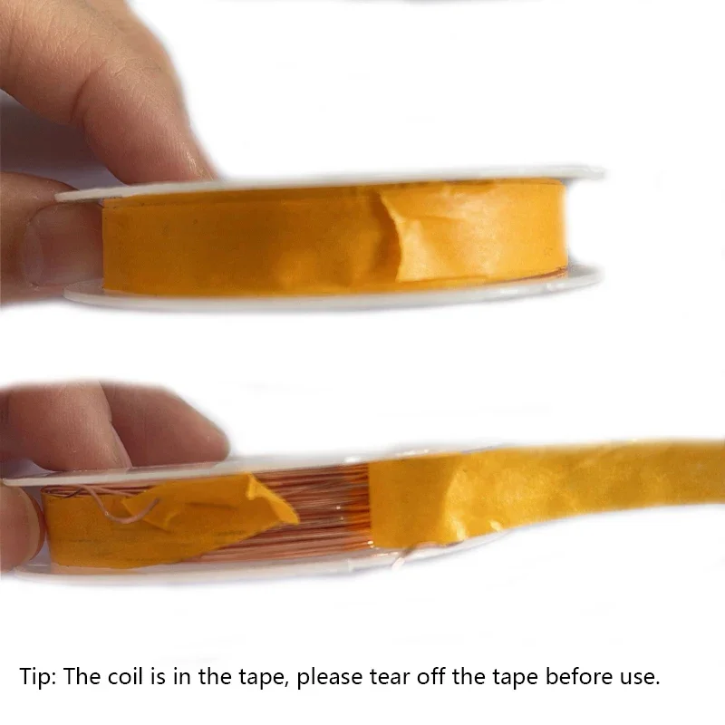 1-3pcs 0.04mm 0.05mm 0.06mm 0.07mm 0.08mm-1.3mm 케이블 구리 와이어 자석 와이어 에나멜 구리 권선 와이어 코일 구리 와이어