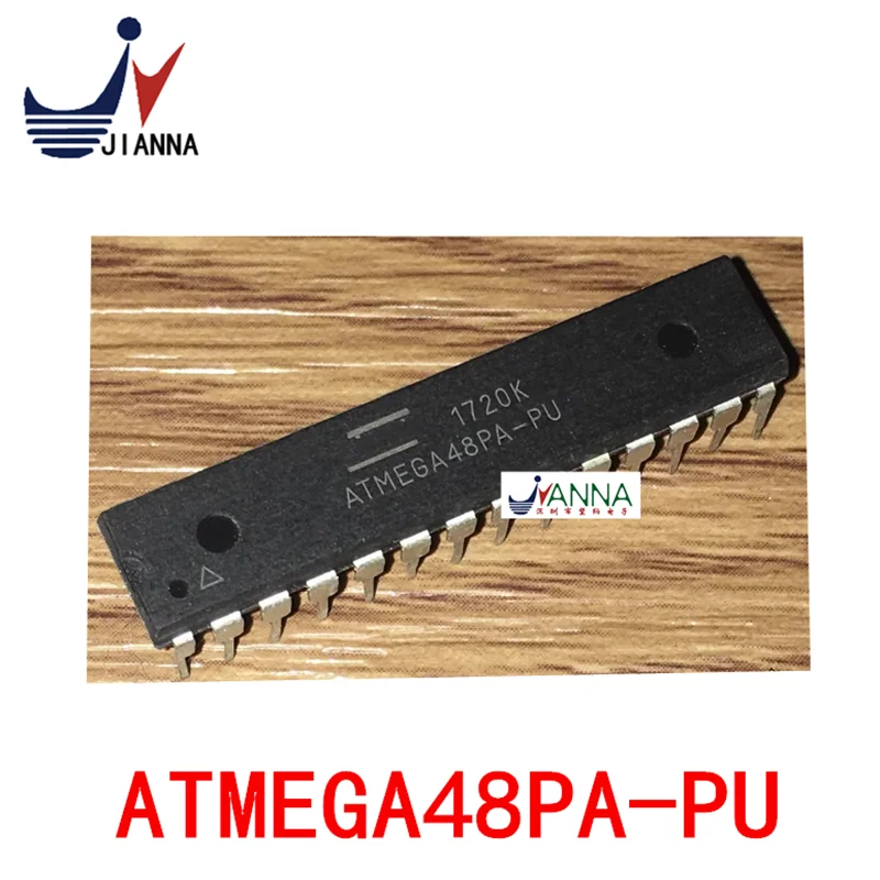 ATMEGA48PA-PU in-line DIP-28 microcontroller MCU new original and authentic guarantee