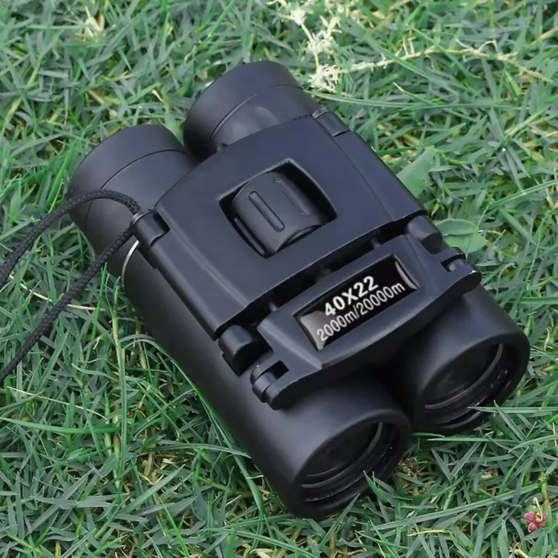 40x20HD 2000M Long Range Binoculars Telescope,BAK4 FMC Optics,Folding Mini Portable Telescope,For Hunting,Tourism,Camping,Hiking