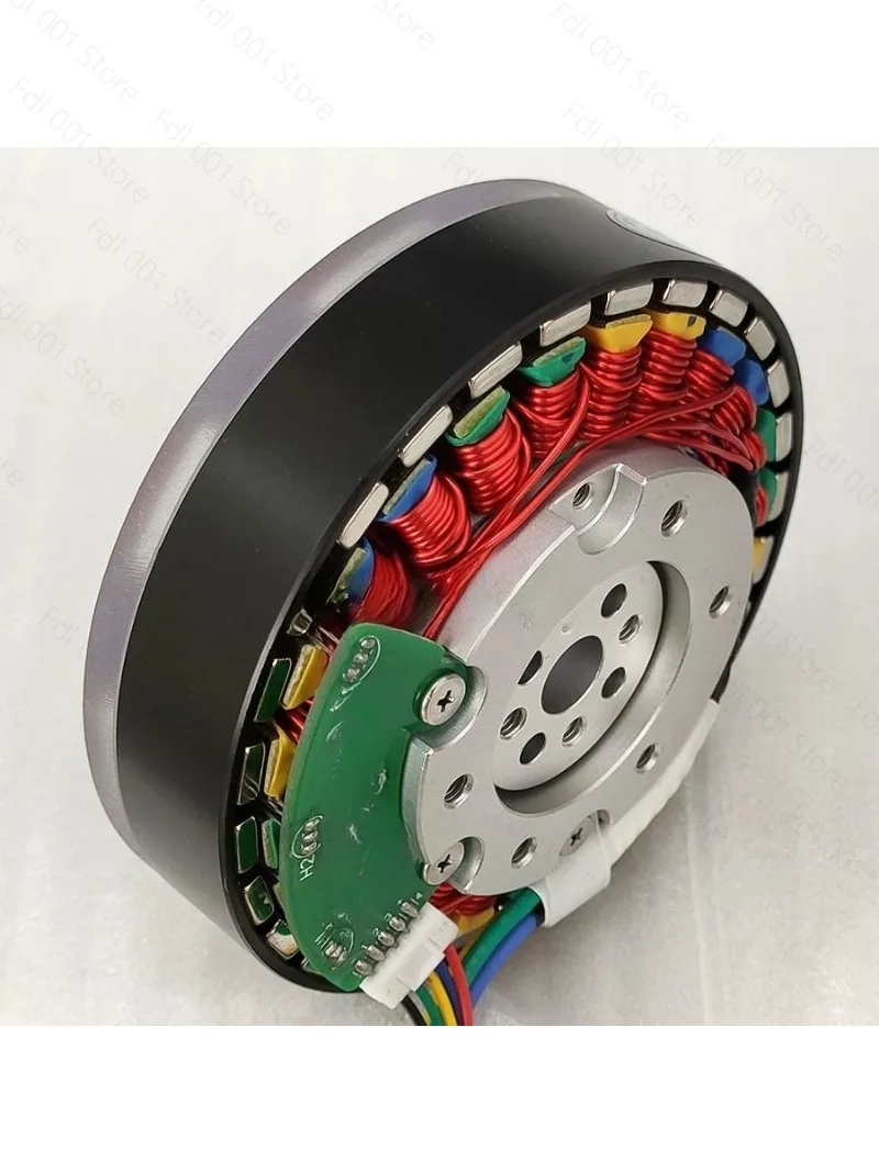 2026  8110 300W High Performance Disc DC Brushless Motor, Flat Hollow Shaft Motor with Hall