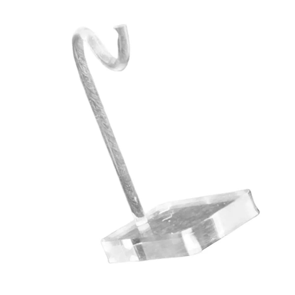 

Акриловая подставка для украшений с крючками: простой и элегантный органайзер для хранения браслетов и часов, держатель для демонстрации часов