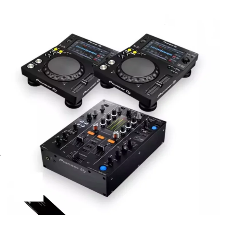 

Оригинальная пара Pioneer DJ XDJ-700 2 шт. + компактный DJ-контроллер DJM-450, набор микшеров 100 В