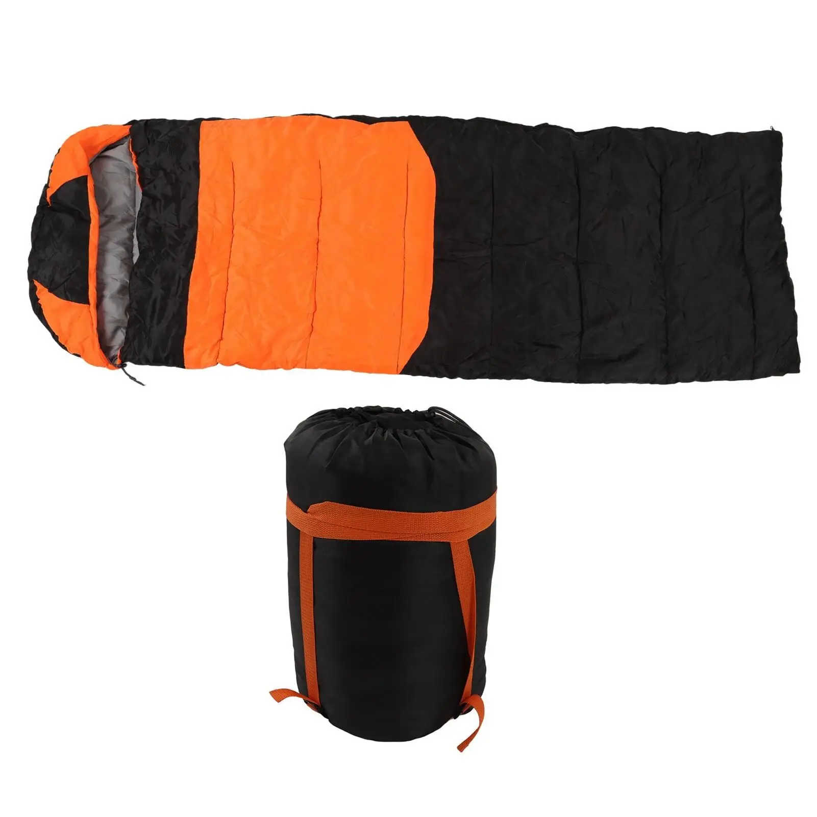 

Winter Outdoor USB Heated Sleeping Bag Thermal Down Cotton Single Kick Proof Camping Gear