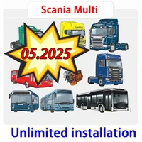 05.2025 para lanzamiento de catálogo de piezas electrónicas múltiples Scania para autobús y motor multi camión Scania para PC ilimitada Scania EPC